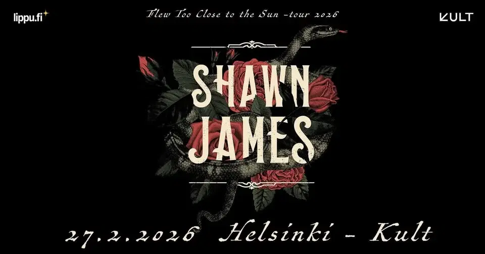 KULT live: Shawn James (US) - Flew Too Close To The Sun