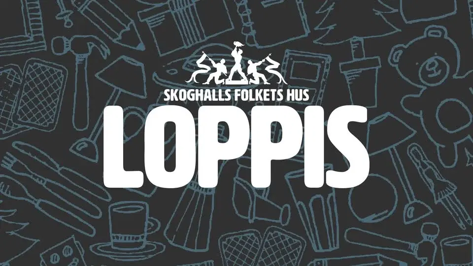 Loppis på Skoghalls Folkets Hus