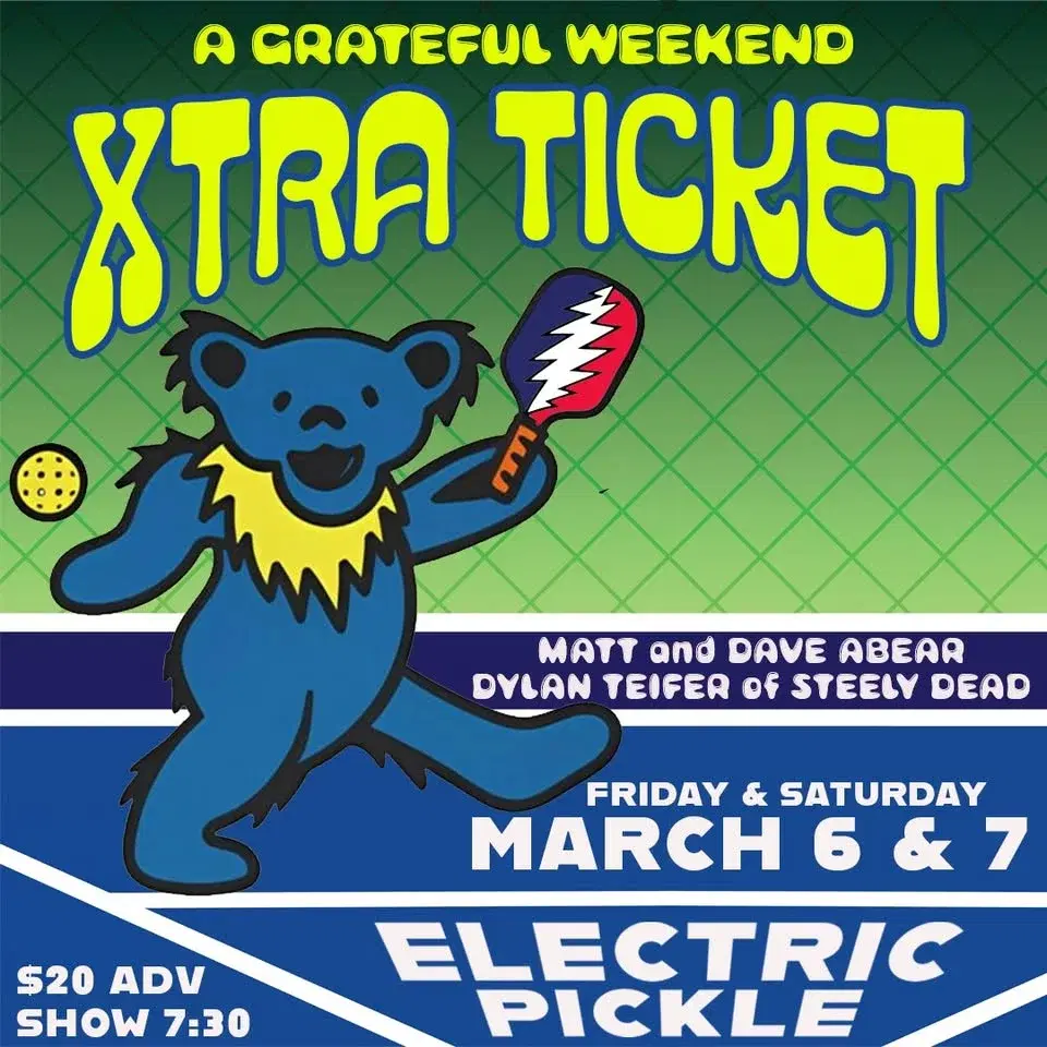 Xtra Ticket - Fri. 3/6 & Sat. 3/7 - All Ages both nights @ The Electric Pickle