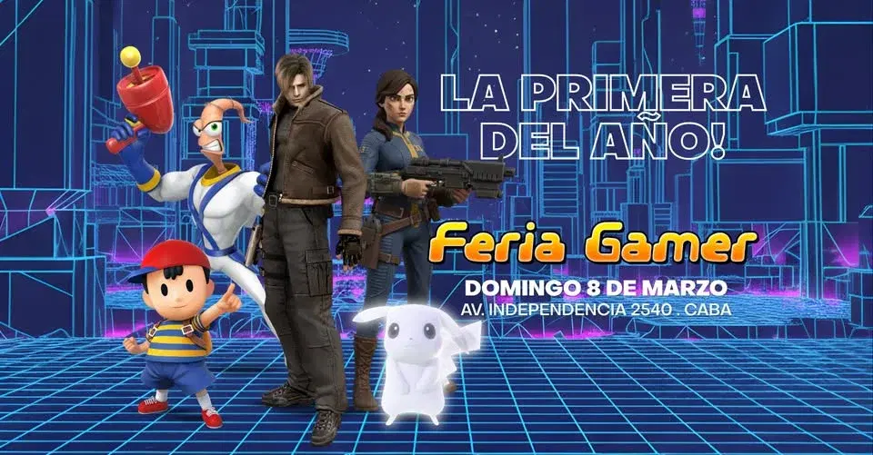 Feria Gamer! Evento Retrogamer # 1! La primera del 2026!