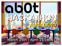 Build a Agent | Hackathon Auckland | Vibe-athon