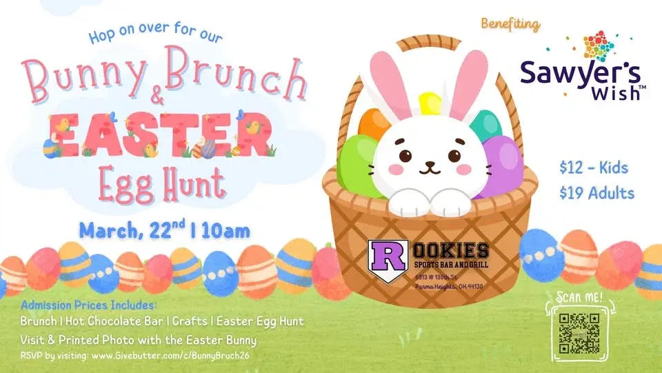 Bunny Brunch & Easter Egg Hunt benefiting Sawyer's Wish