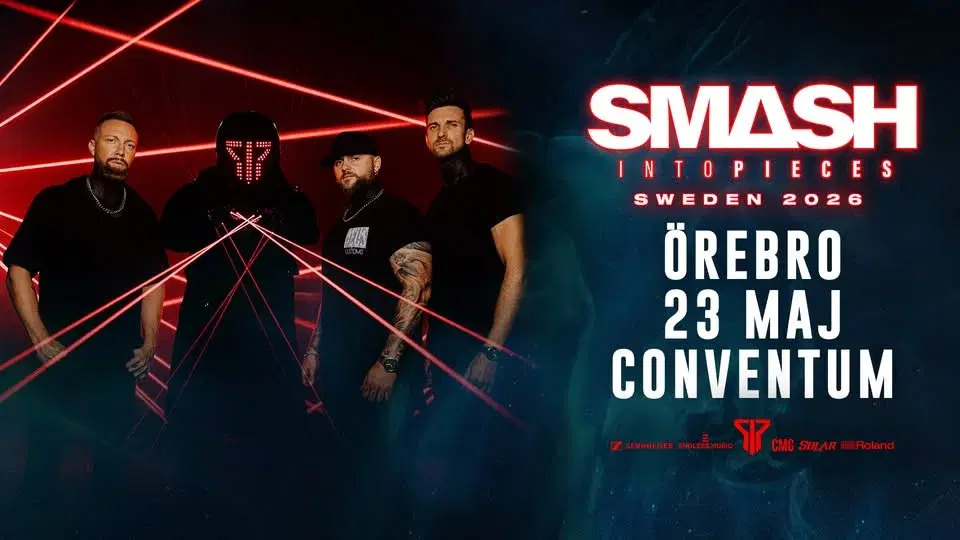 Smash Into Pieces - Live i Örebro