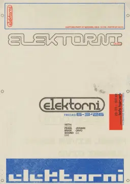 Elektorni presents: Pearl River Sound (live) & Juhani Oivo (FI)