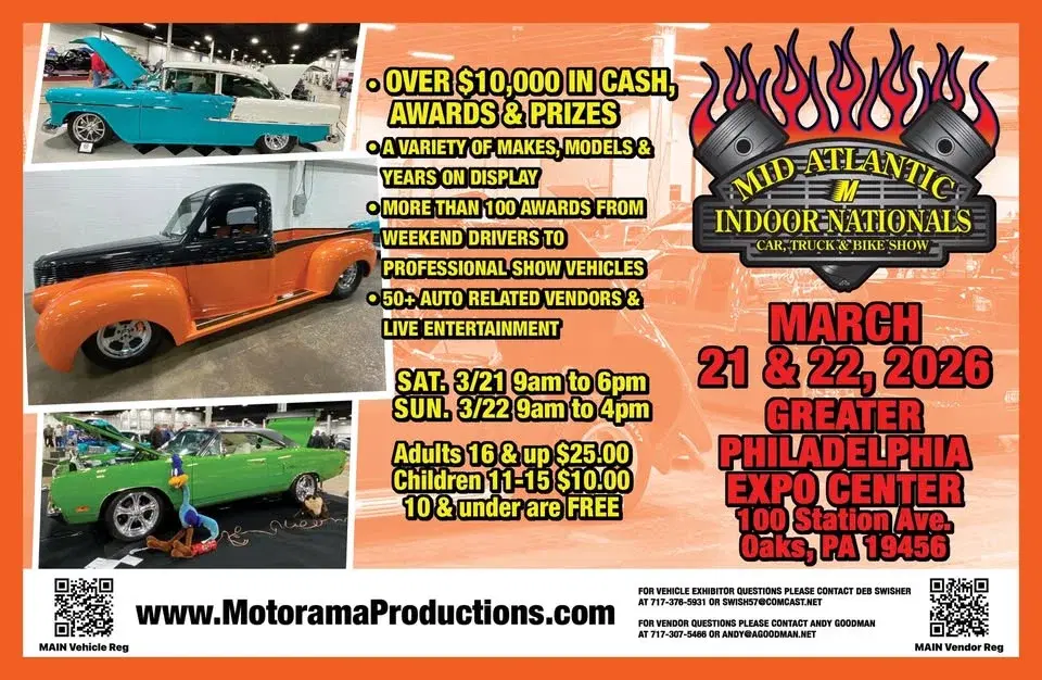 Mid Atlantic Indoor Nationals - Car Truck and Bike Show