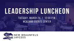 Jaycees Leadership Luncheon