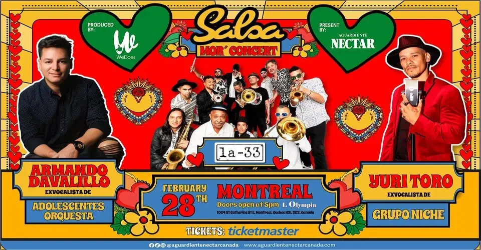 SALSA MOR' CONCERT I Montréal
