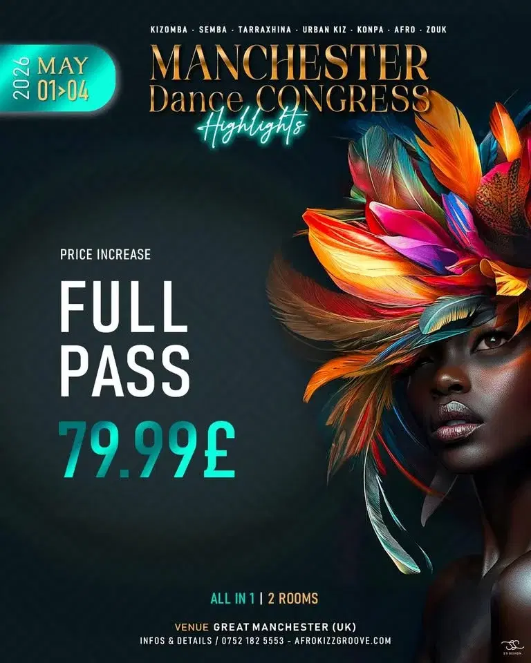 🎶🏆Manchester DANCE Congress Highlights🏆2nd Edition 🎶Kizomba|Afro|Semba|Konpa|Tarraxhina|UrbanKiz