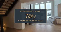 Villavisning i Täby - Vi visar en Fri Form villa