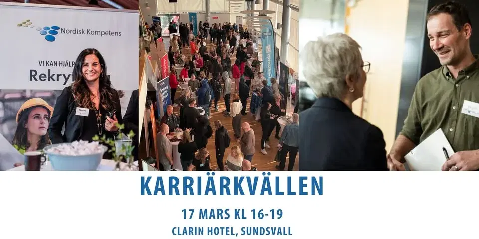 Karriärkvällen i Sundsvall med Nordisk kompetens!