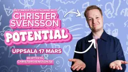 Potential Uppsala- Standup med Christer Svensson
