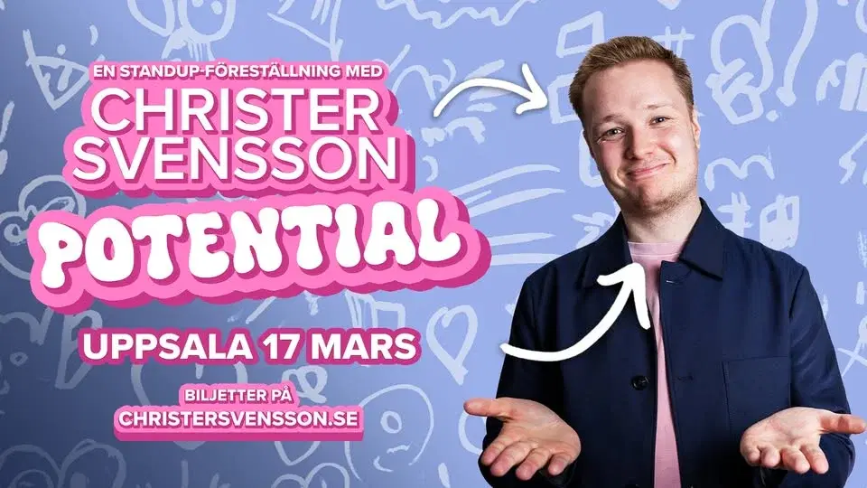 Potential Uppsala- Standup med Christer Svensson