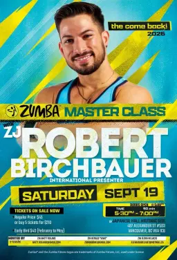 The come back Masterclass with ZJ Robert "Rob" Birchbauer