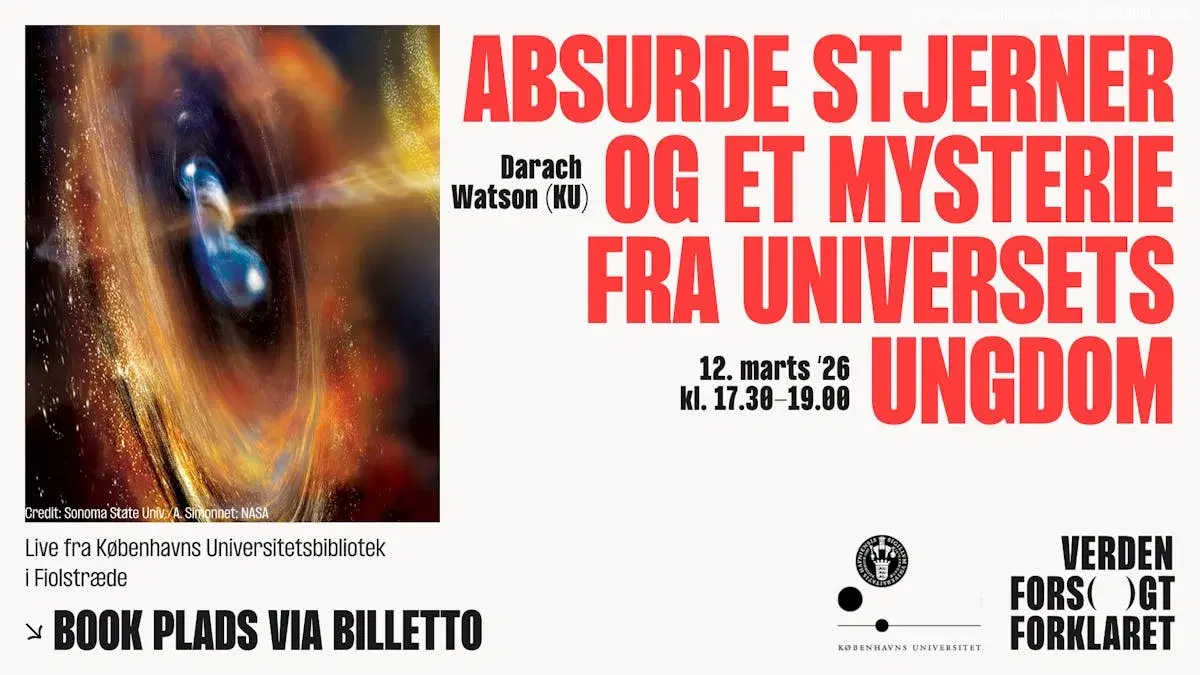 Absurde stjerner og et mysterie fra universets ungdom
