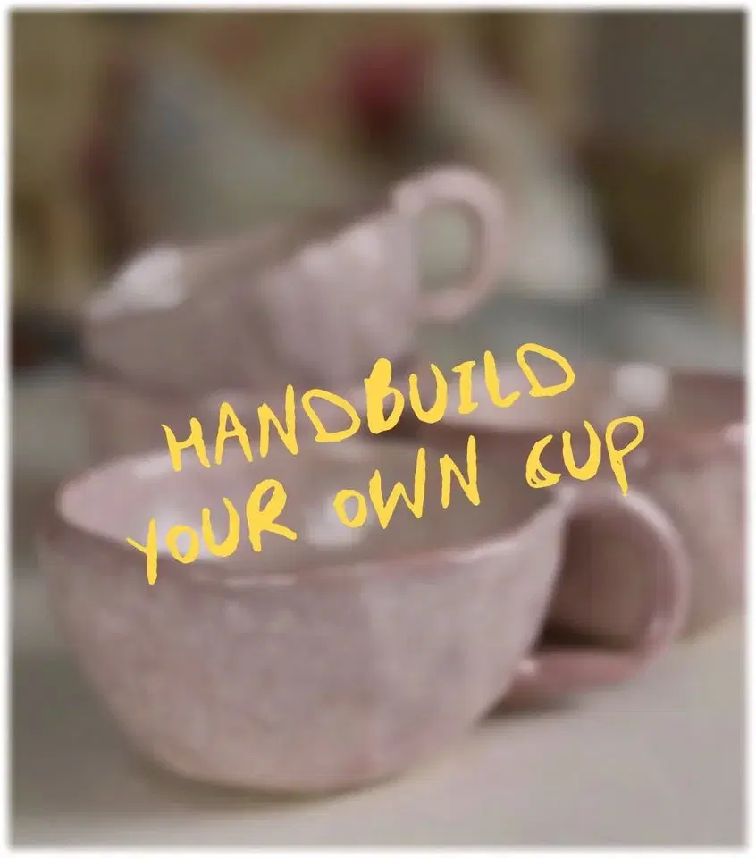 Workshop: ceramics, handbuild your own cup