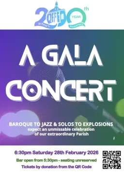 A Gala Concert - celebrating the 200th anniversary of its consecration to the very day!