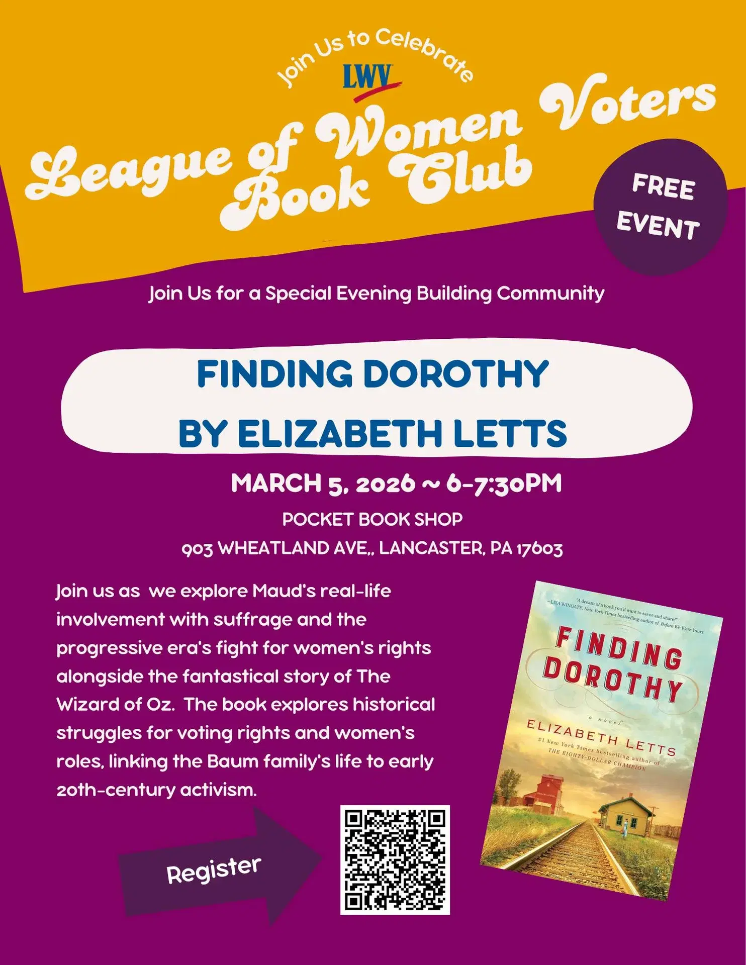 League of Women Voters Book Club