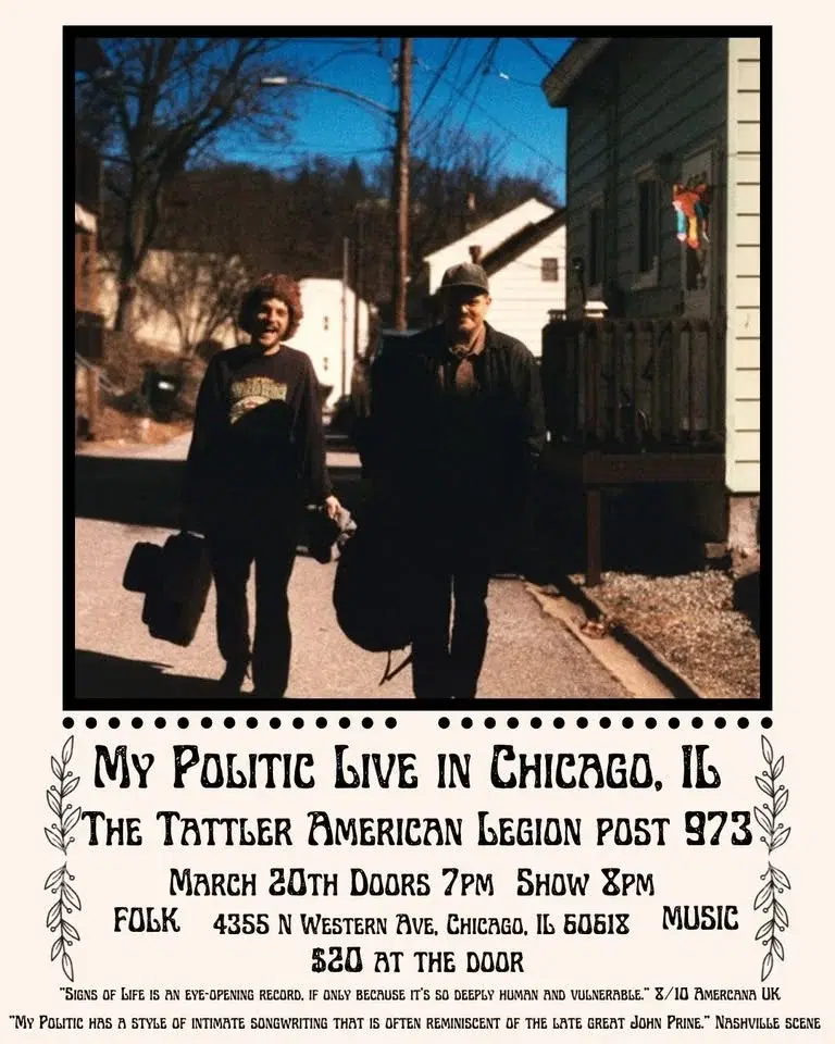 My Politic - The Tattler Music Series