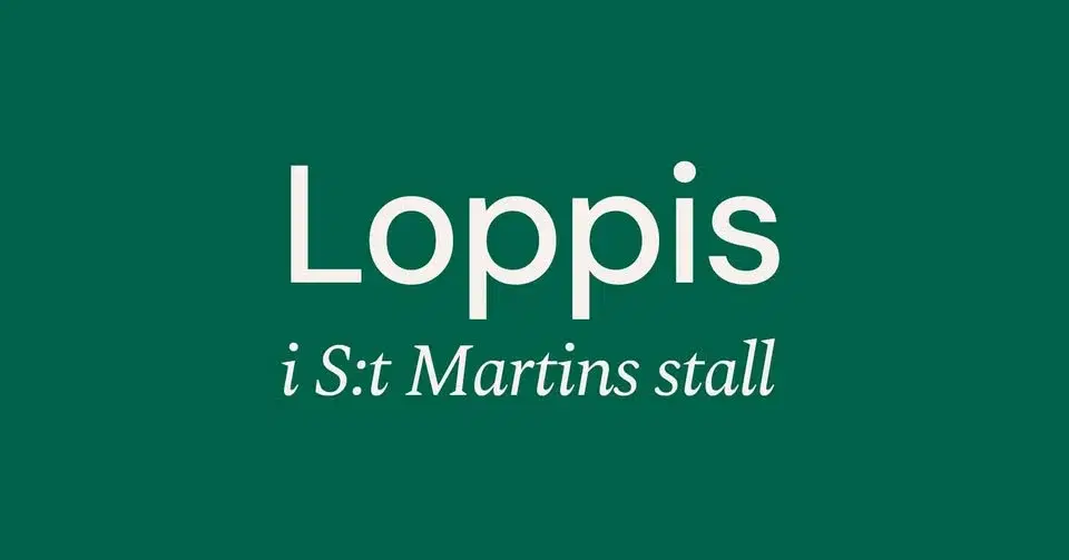 Loppis i S:t Martins stall