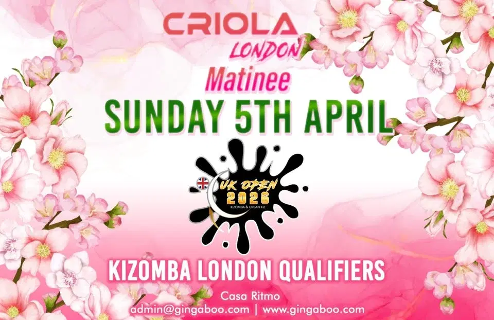 Kizomba London - GB Kizomba Sunday | UK Open Kizomba Qualifiers