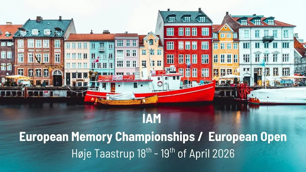 IAM European Memory Championships and European Open