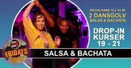 Salsa & Bachata drop-in 27 februari på Stockholm Salsa Dance!