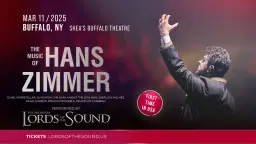 Lords Of The Sound Orchestra: The Music of Hans Zimmer | Buffalo, Mar 7 / 2026