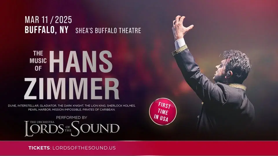 Lords Of The Sound Orchestra: The Music of Hans Zimmer | Buffalo, Mar 7 / 2026