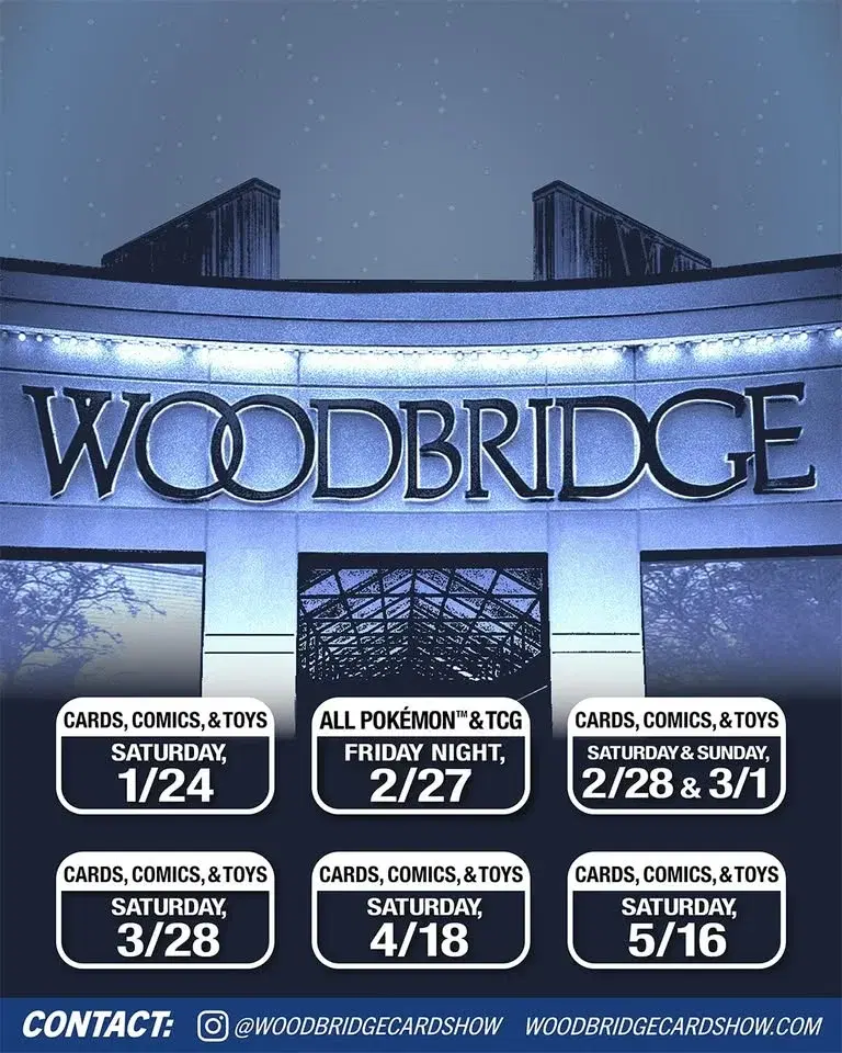The Mall Show at Woodbridge Center • Sat., March 28 • Cards, Comics, & Toys • Pokémon Action Figures