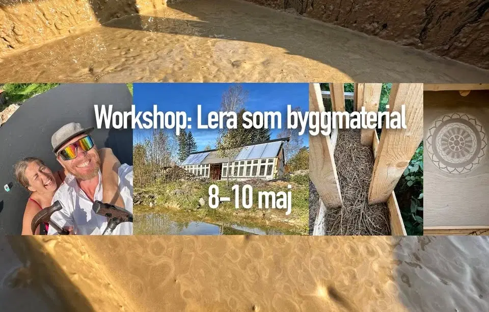 Workshop: Lera som byggmaterial med Johannes Riesterer på Humble Habitat