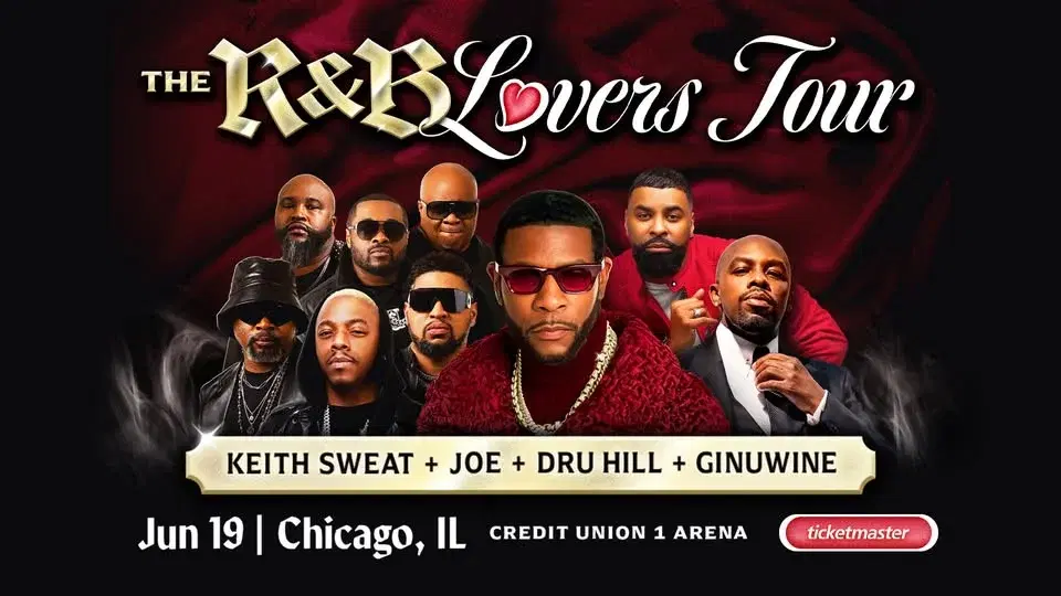 The R&B Lovers Tour featuring R&B icons Keith Sweat, Joe, Dru Hill and Ginuwine