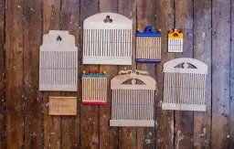 Prova på att väva med bandgrind!