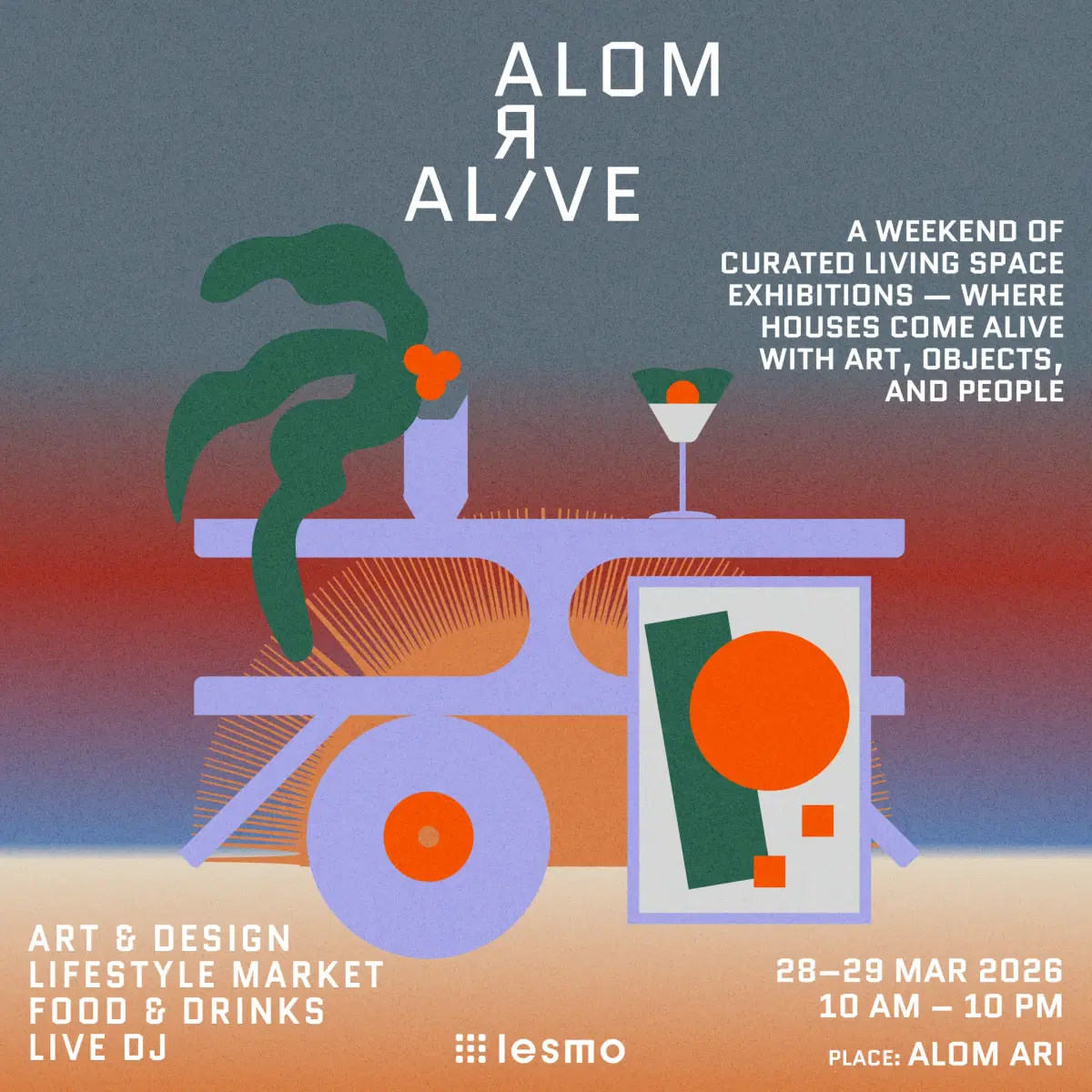 ALOM ARI ALIVE 28-29 March