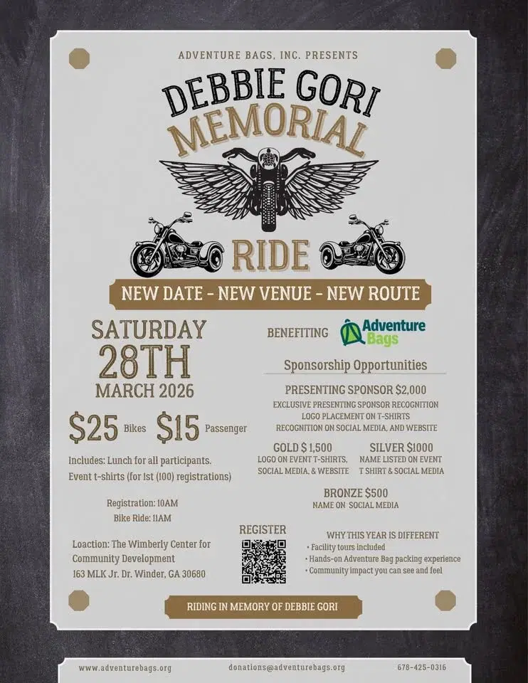 2026 Debbie Gori Memorial Ride