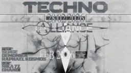 TECHNO ALLIANCE: Serge ☆ Demonika ☆ Raphael Kosmos ☆ Nika77 ☆ Ghándí