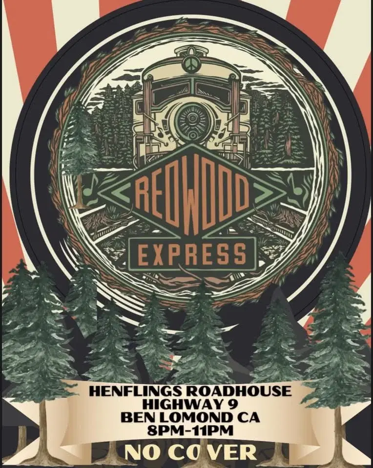 Redwood Express Rocks Henflings Tavern