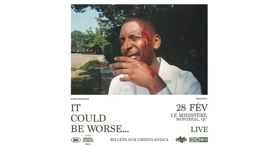 Montréal en Lumière présente: Samm Henshaw | Le Ministère | Montréal