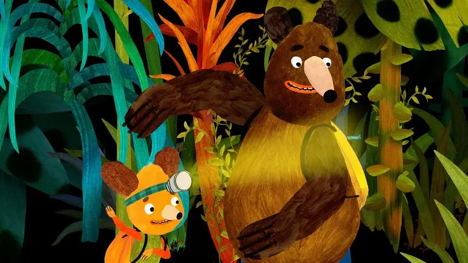 De hungriga björnarna- knattebiovisning