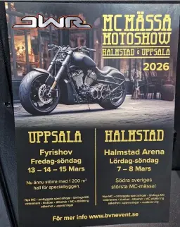 MC mässan Fyrishov Uppsala