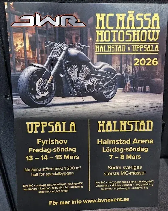 MC mässan Fyrishov Uppsala