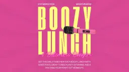 Boozy Lunch & Bottomless Bangers