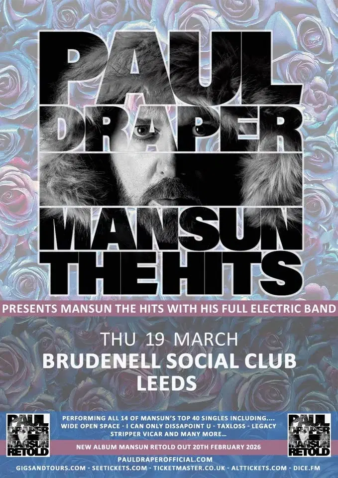 Paul Draper live at Brudenell Leeds