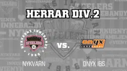 HERR H2 - Nykvarn vs. Onyx IBS