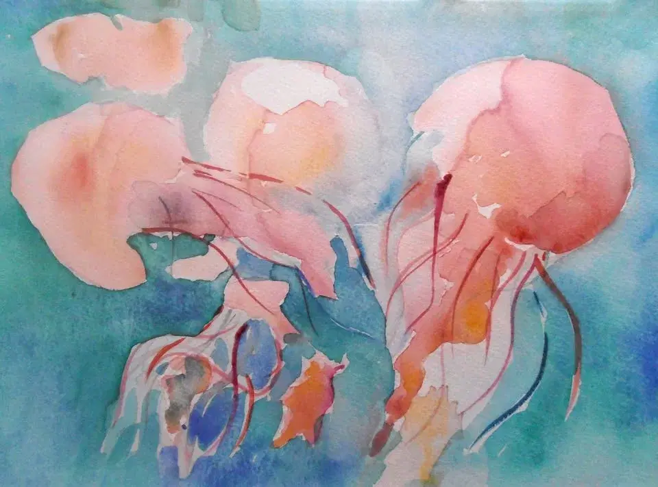 Experimentera med akvarell