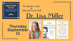 Speaker Series: Dr. Lisa Miller