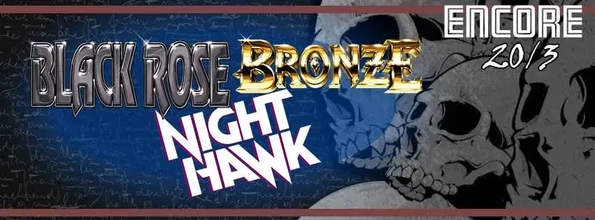 Black Rose + Bronze + Nighthawk