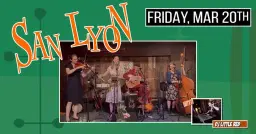 SAN LYON returns to The Moose with DJ LITTLE RED!