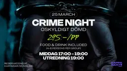 Crime Night - Oskyldigt Dömd!