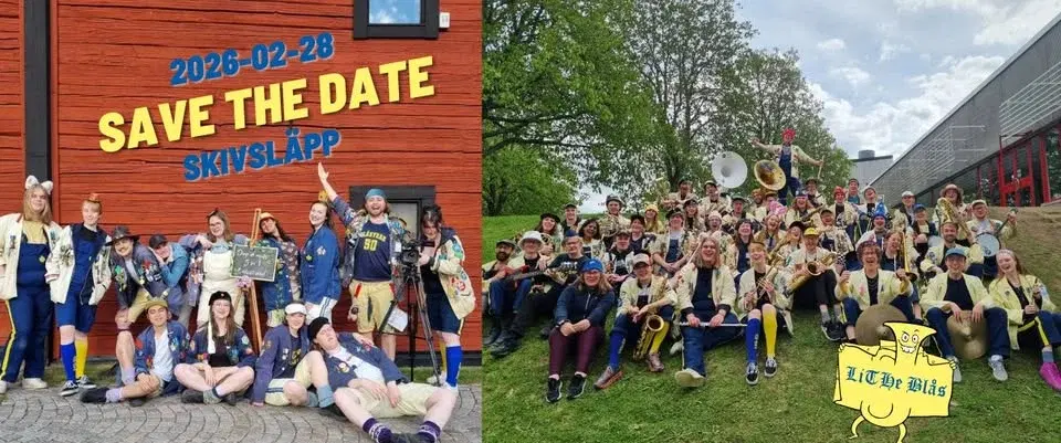 LiTHe Blås - Skivsläpp 28/2 - Biljetterna är släppta (konsert & sittning)!!!