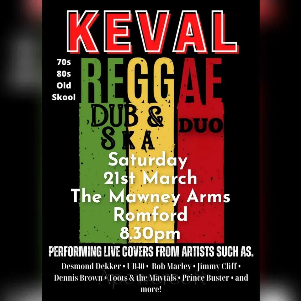 Keval Duo back at The Mawney Arms Romford